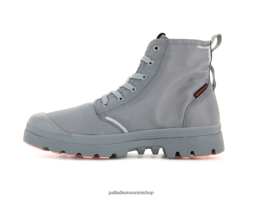 harmaa flanelli saappaat Palladium sukupuolineutraali 82TR28123 pampa liteplus kierrättää wpplus