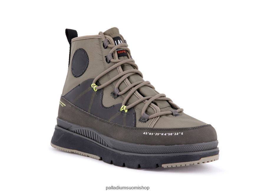 hämärän vihreä saappaat Palladium miehet 82TR2846 pallasider travel waterproofplus