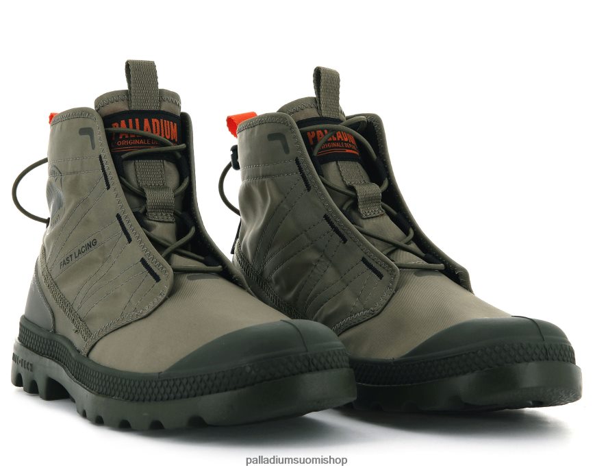 hämärän vihreä saappaat Palladium sukupuolineutraali 82TR2896 pampa travel lite