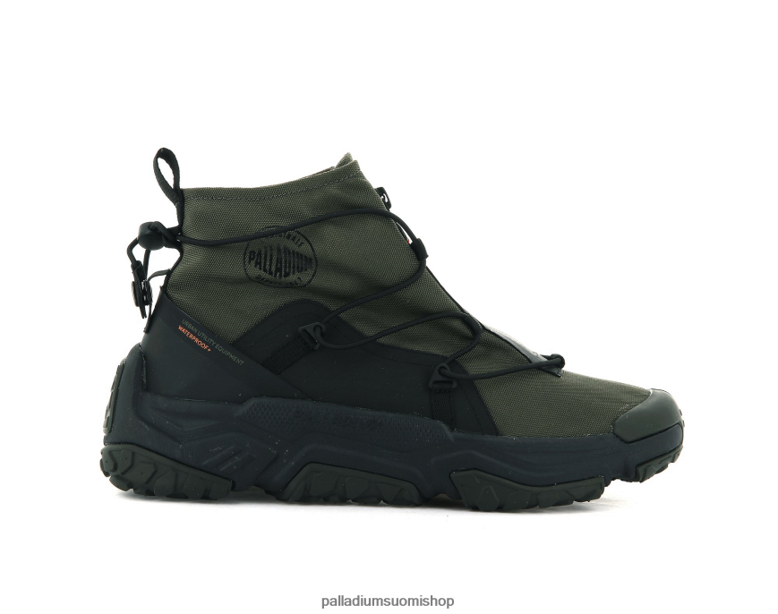 oliivi yö kenkiä Palladium sukupuolineutraali 82TR28179 off-grid hi zip vedenpitävä plus
