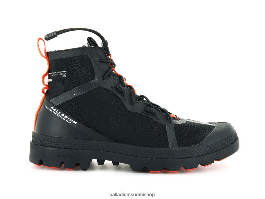 musta saappaat Palladium sukupuolineutraali 82TR2857 matkustaa liteplus seikkailu