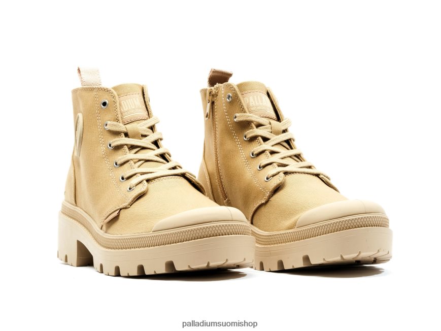 karamelli saappaat Palladium naiset 82TR28229 pallabase twill