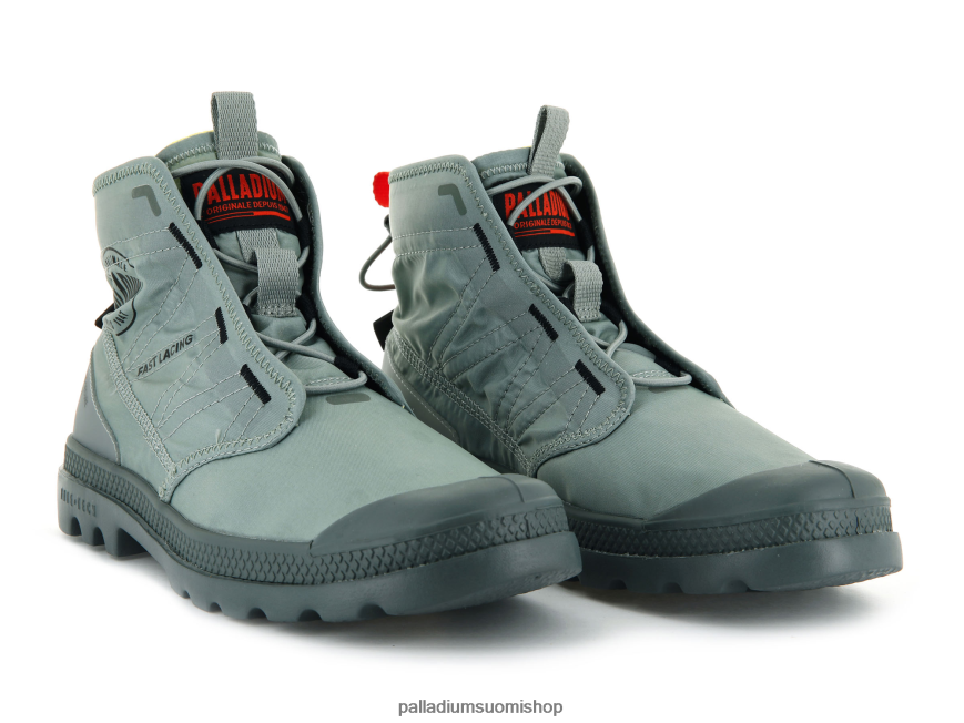 liuskekiven harmaa saappaat Palladium sukupuolineutraali 82TR2865 pampa travel lite