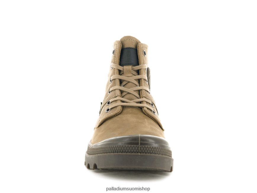 luun ruskea saappaat Palladium sukupuolineutraali 82TR2826 pallabrousse 75 nahka
