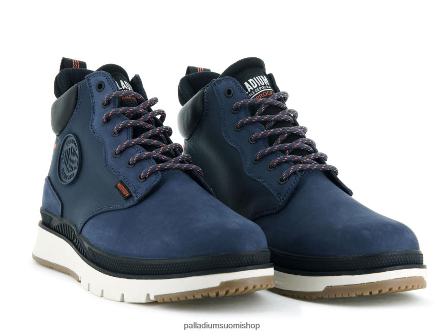 mielialan indigo saappaat Palladium miehet 82TR2815 pallasider-mansetti vedenpitävä plus