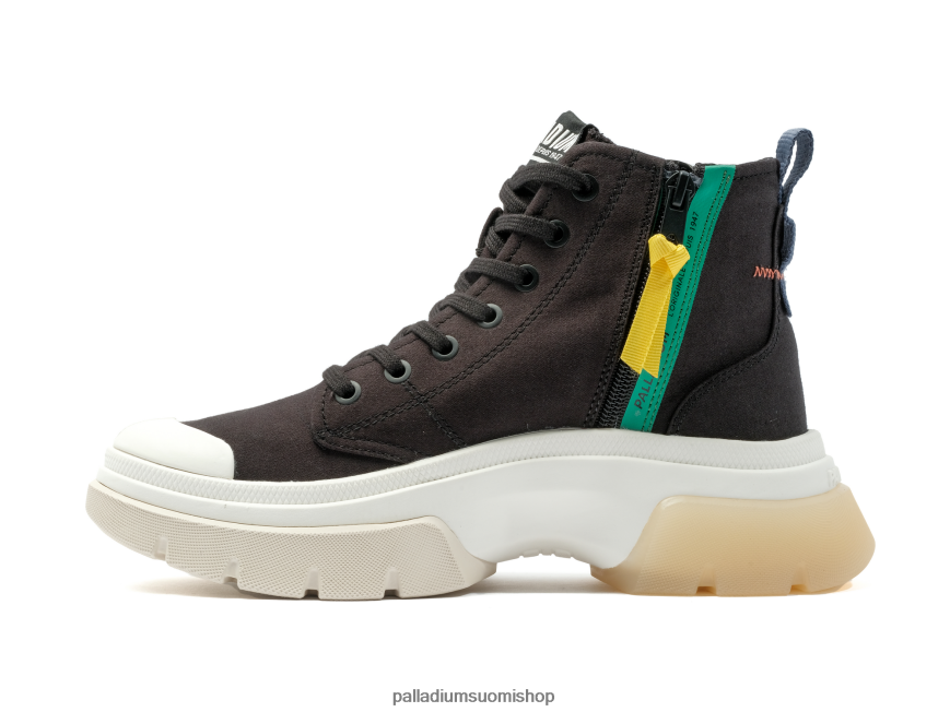 musta kenkiä Palladium naiset 82TR28282 pallawave mid metro