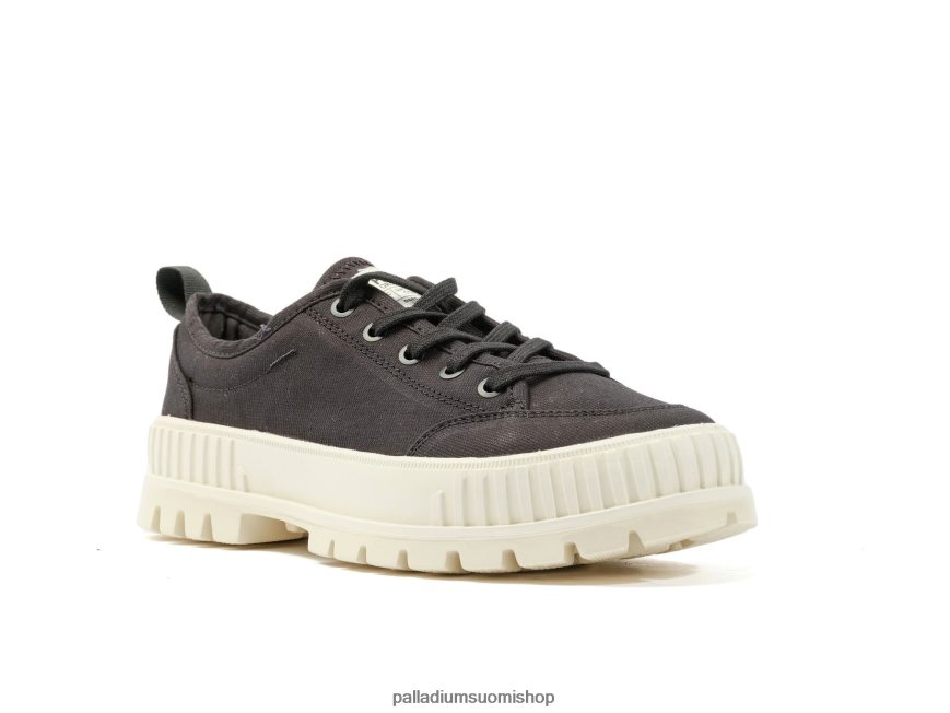 musta kenkiä Palladium sukupuolineutraali 82TR28162 pallashock lo organic 2