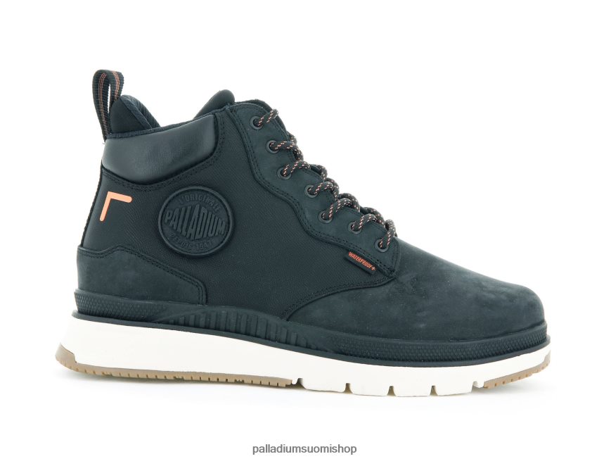 musta saappaat Palladium miehet 82TR2816 pallasider-mansetti vedenpitävä plus