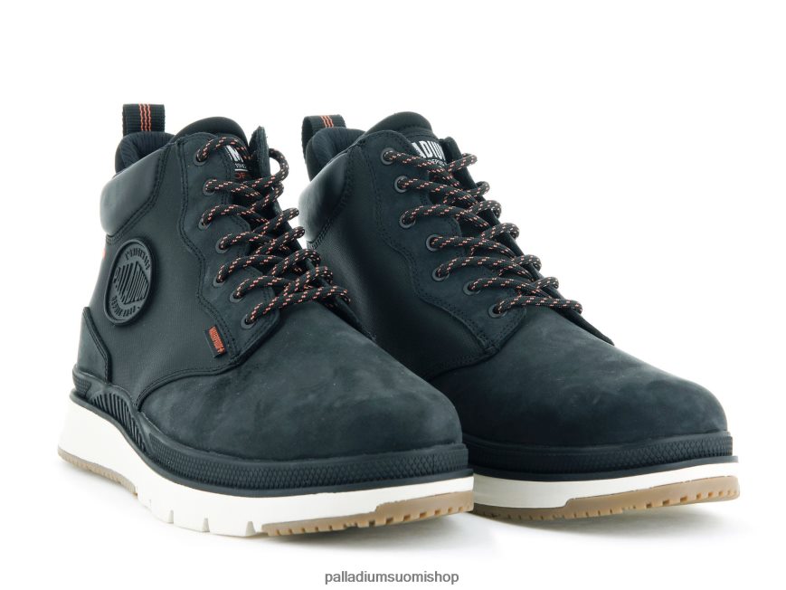 musta saappaat Palladium miehet 82TR2816 pallasider-mansetti vedenpitävä plus
