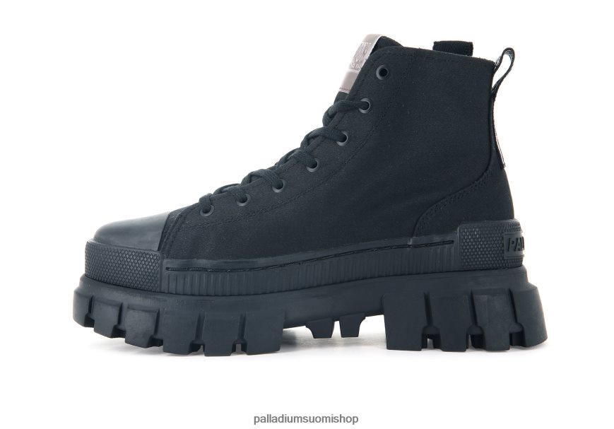 musta saappaat Palladium naiset 82TR28248 kapina hei tx