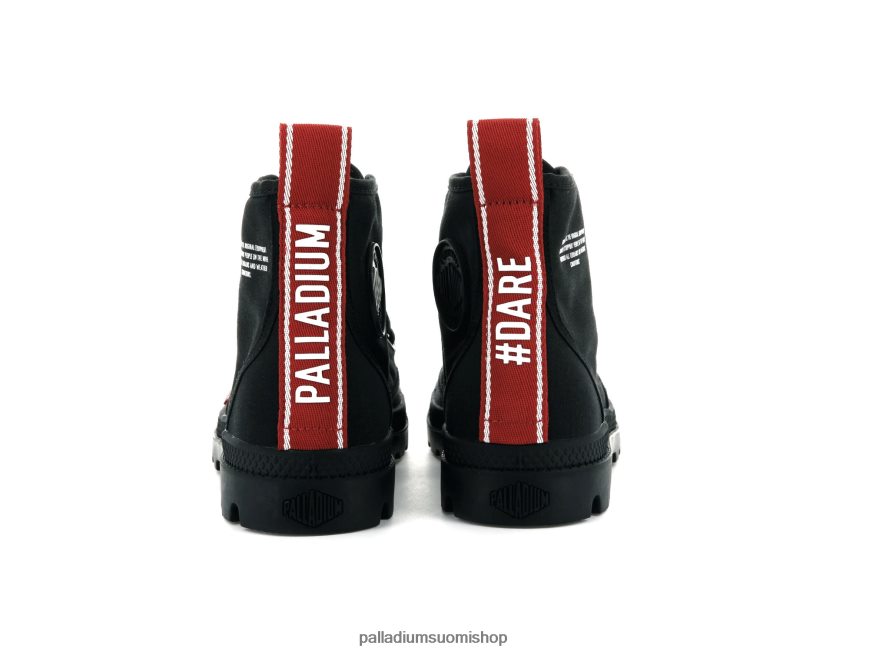 musta saappaat Palladium sukupuolineutraali 82TR28107 pampa hei uskaltaa