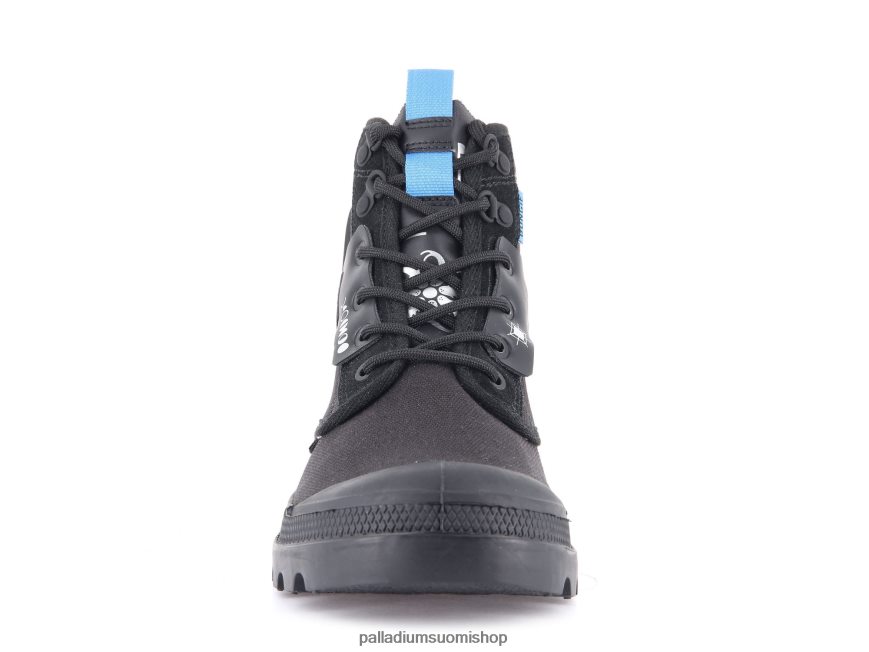 musta saappaat Palladium sukupuolineutraali 82TR2834 pampa x kohtalo