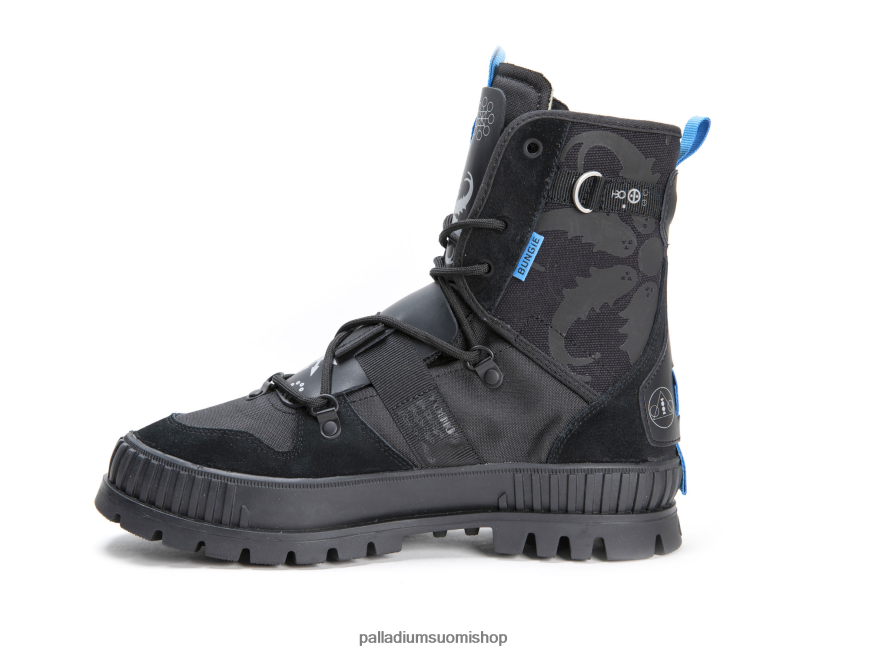 musta saappaat Palladium sukupuolineutraali 82TR2837 pallashock x destiny