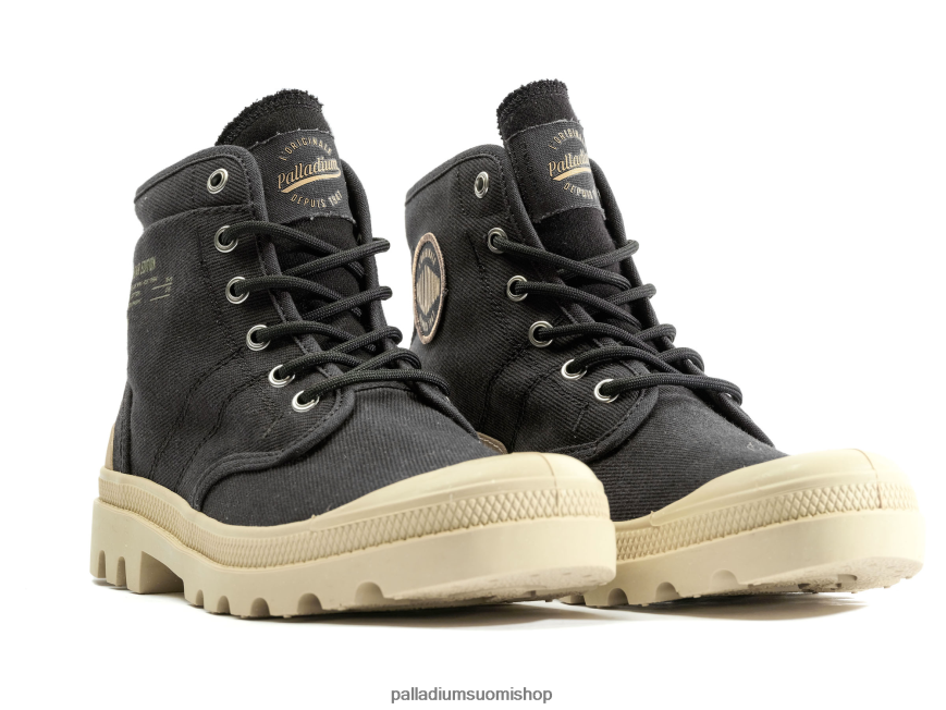 musta saappaat Palladium sukupuolineutraali 82TR289 pallabrousse työvaatteet