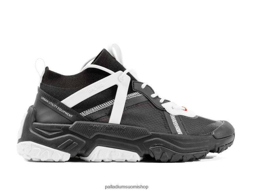 musta/tähti valkoinen kenkiä Palladium sukupuolineutraali 82TR28191 off-grid lo seikkailu