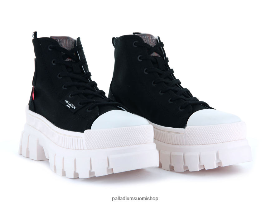 musta/vaahtokarkki kenkiä Palladium naiset 82TR28300 kapina hei tx