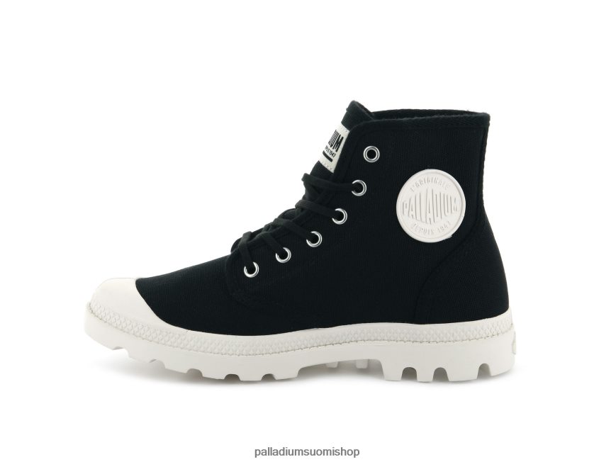musta/vaahtokarkki saappaat Palladium sukupuolineutraali 82TR28109 pampa hei alkuperäinen