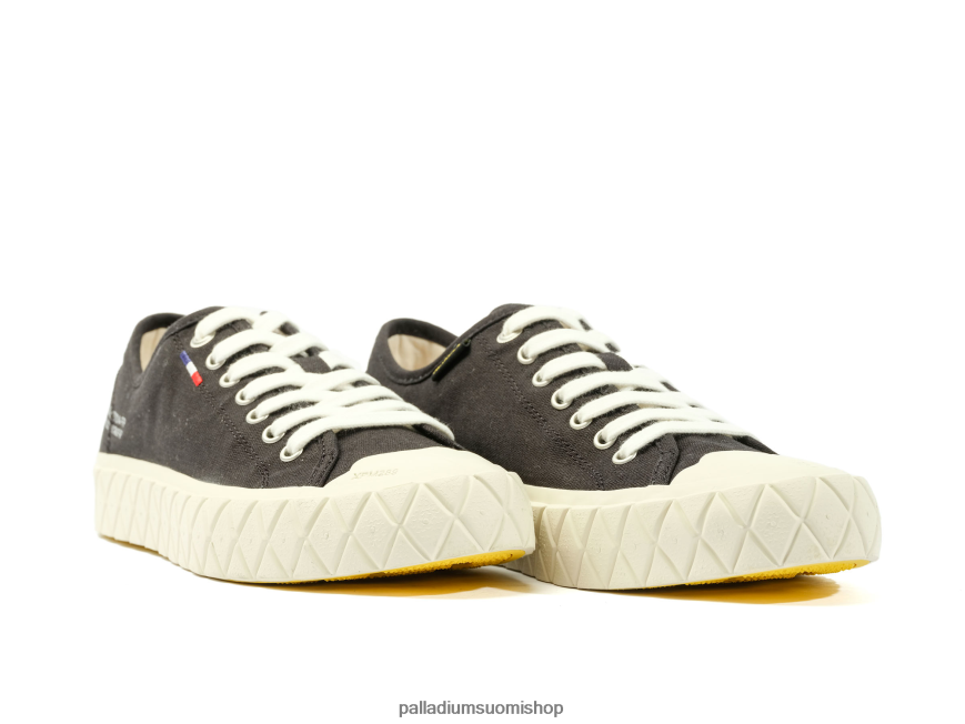 musta/valkoinen parsa kenkiä Palladium sukupuolineutraali 82TR28163 palla ace canvas