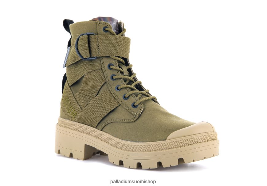 oliivi saappaat Palladium naiset 82TR28252 pallabase tact s tx