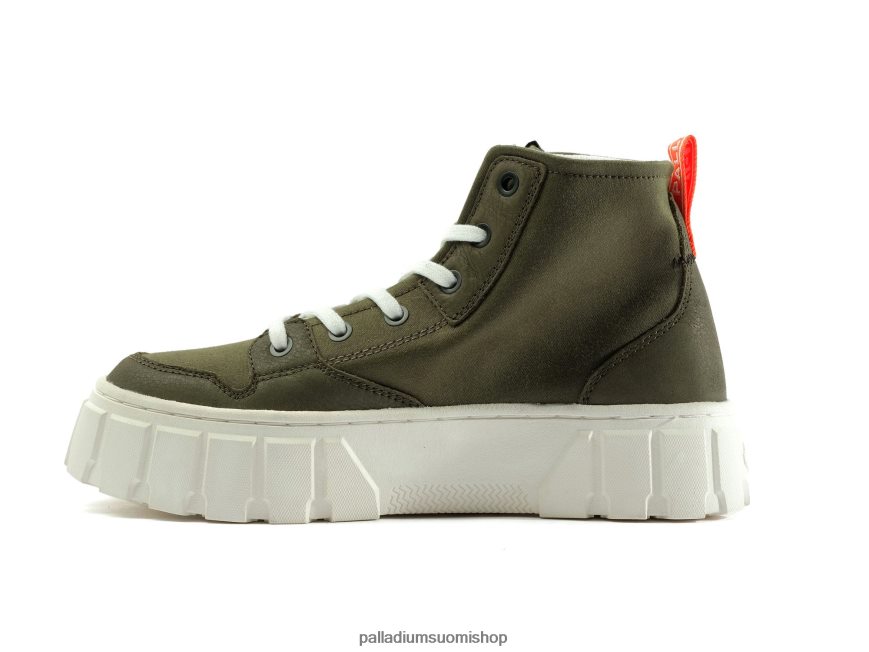 oliivi yö kenkiä Palladium naiset 82TR28283 pallatower hei