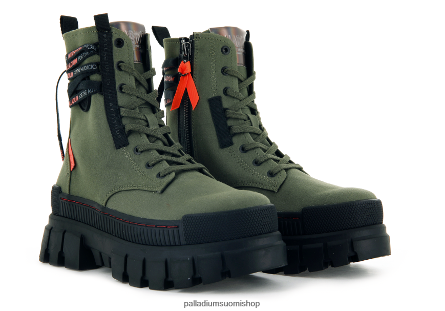 oliivi yö saappaat Palladium naiset 82TR28236 kapina boot tx