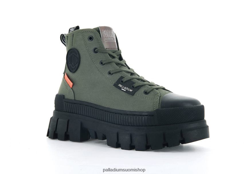 oliivi yö saappaat Palladium naiset 82TR28249 kapina hei tx