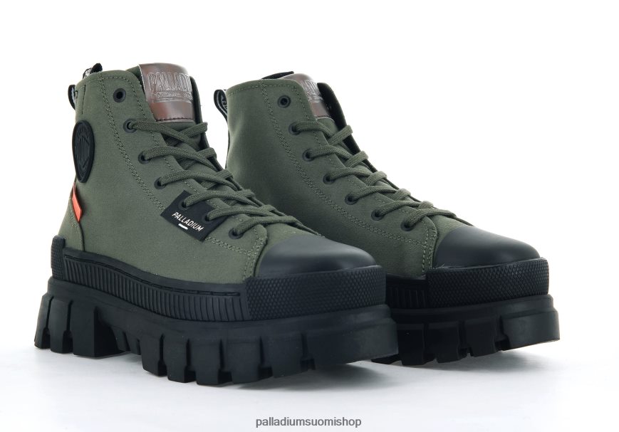 oliivi yö saappaat Palladium naiset 82TR28249 kapina hei tx