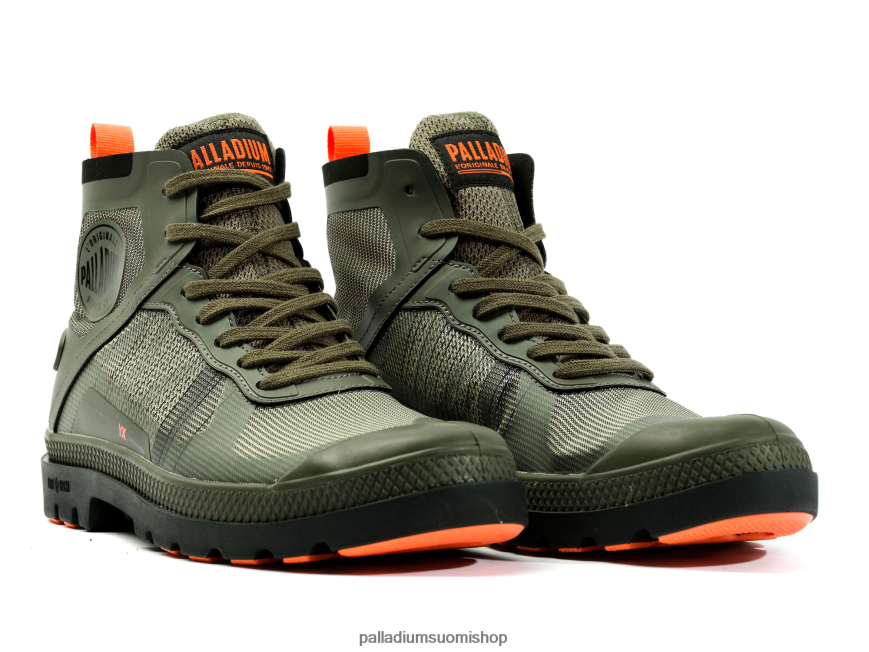 oliivi yö saappaat Palladium sukupuolineutraali 82TR287 pampa lite plus matryx