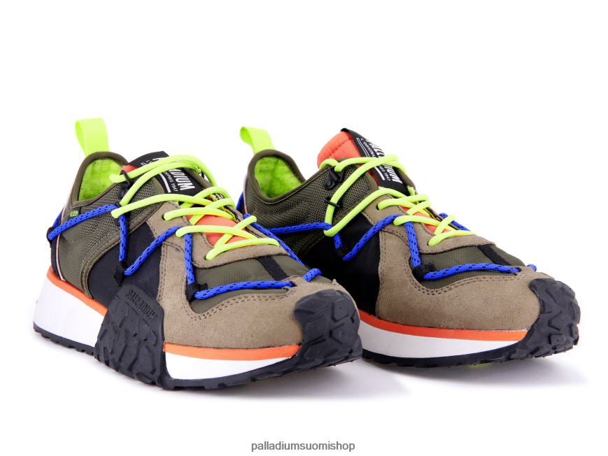 oliiviyö / sähinkäinen kenkiä Palladium sukupuolineutraali 82TR28168 joukko juoksija pitsiä se