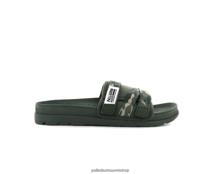 oliiviyö/camo dioja Palladium sukupuolineutraali 82TR28210 solea liukumäki