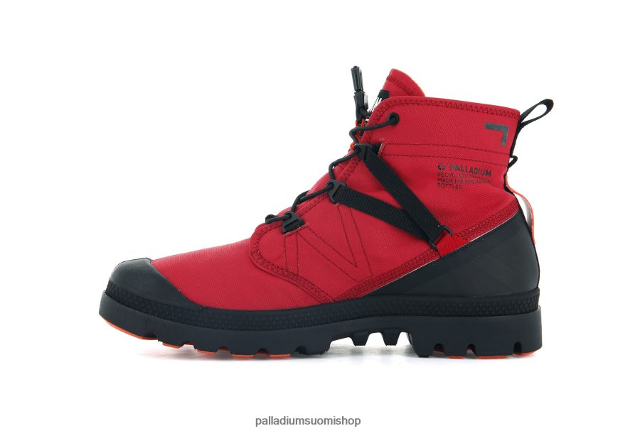 punaista salsaa saappaat Palladium sukupuolineutraali 82TR2851 pampa travel liteplus vedenpitävä