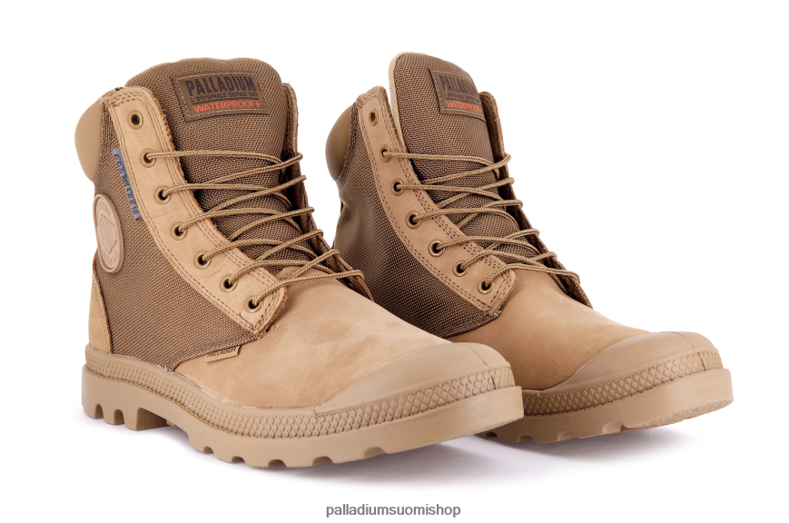 rakas ruskea saappaat Palladium sukupuolineutraali 82TR28126 pampa sc wpn u-s