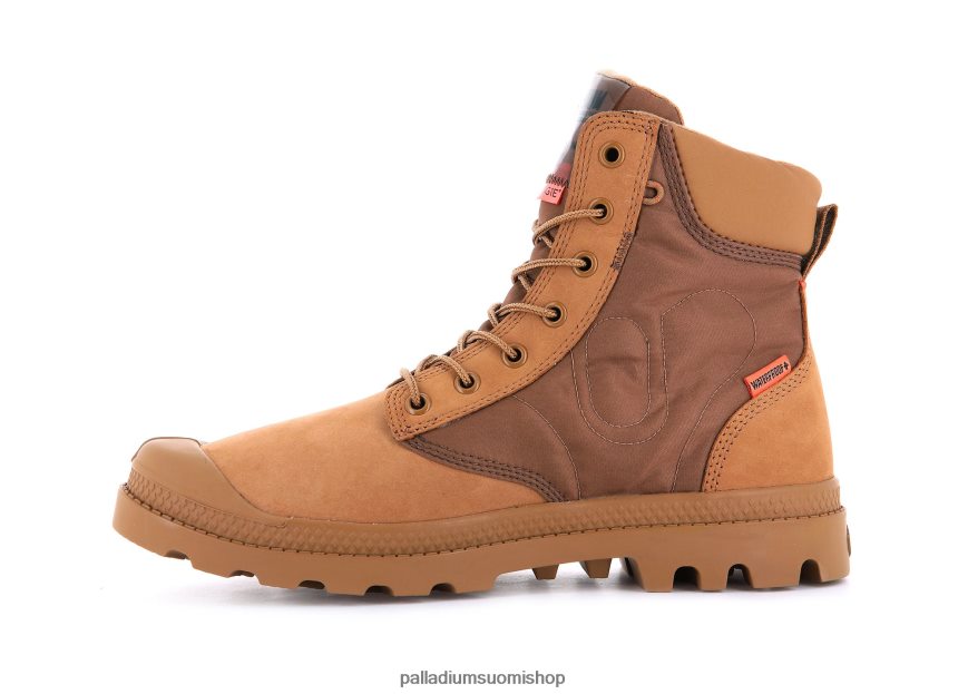 rakas ruskea saappaat Palladium sukupuolineutraali 82TR2871 pampa x destiny vedenpitävä