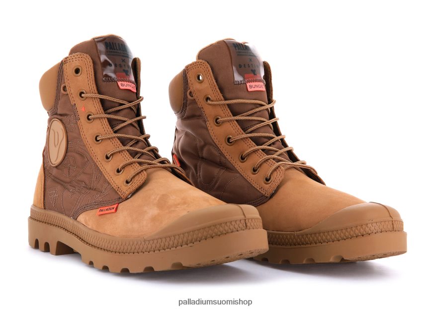 rakas ruskea saappaat Palladium sukupuolineutraali 82TR2871 pampa x destiny vedenpitävä