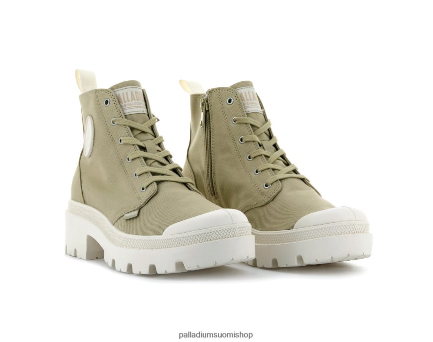 taupe saappaat Palladium naiset 82TR28258 pallabase twill