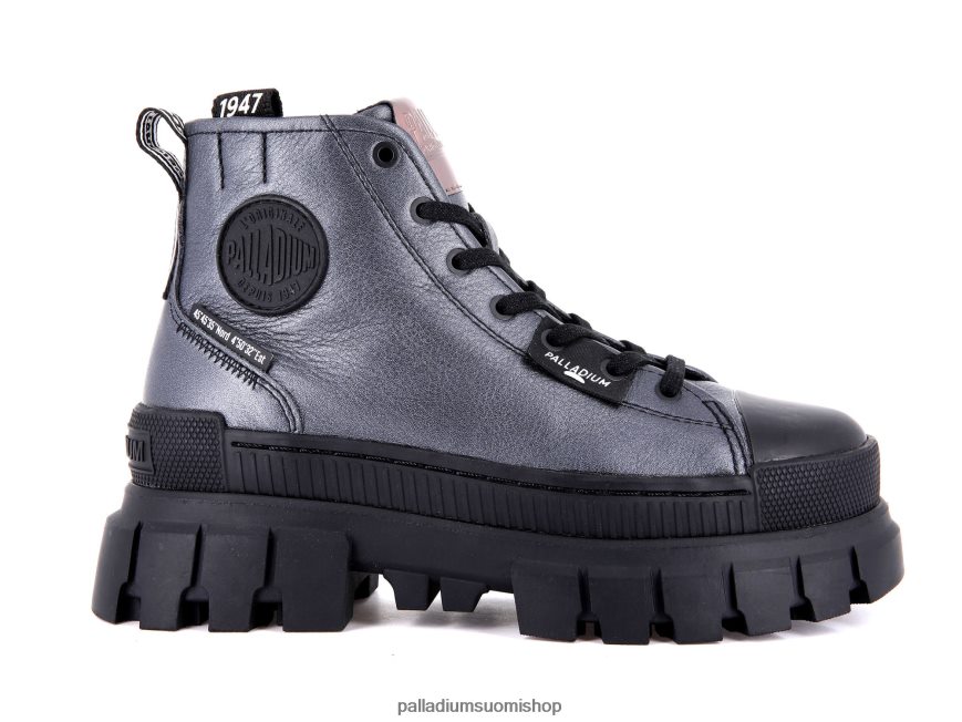tumma hopea saappaat Palladium naiset 82TR28288 kapina hei metalli