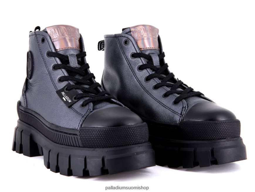 tumma hopea saappaat Palladium naiset 82TR28288 kapina hei metalli