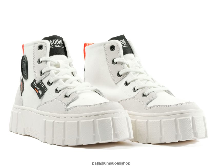 tähti valkoinen kenkiä Palladium naiset 82TR28284 pallatower hei