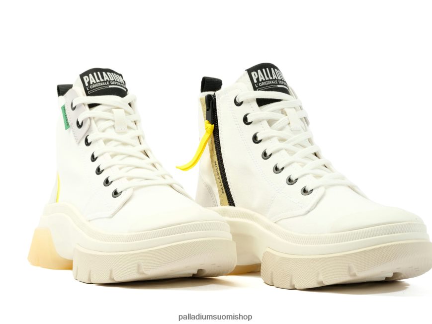 tähti valkoinen kenkiä Palladium naiset 82TR28285 pallawave mid metro