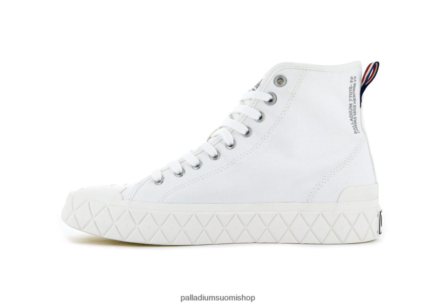 tähti valkoinen kenkiä Palladium sukupuolineutraali 82TR28151 palla ace canvas mid