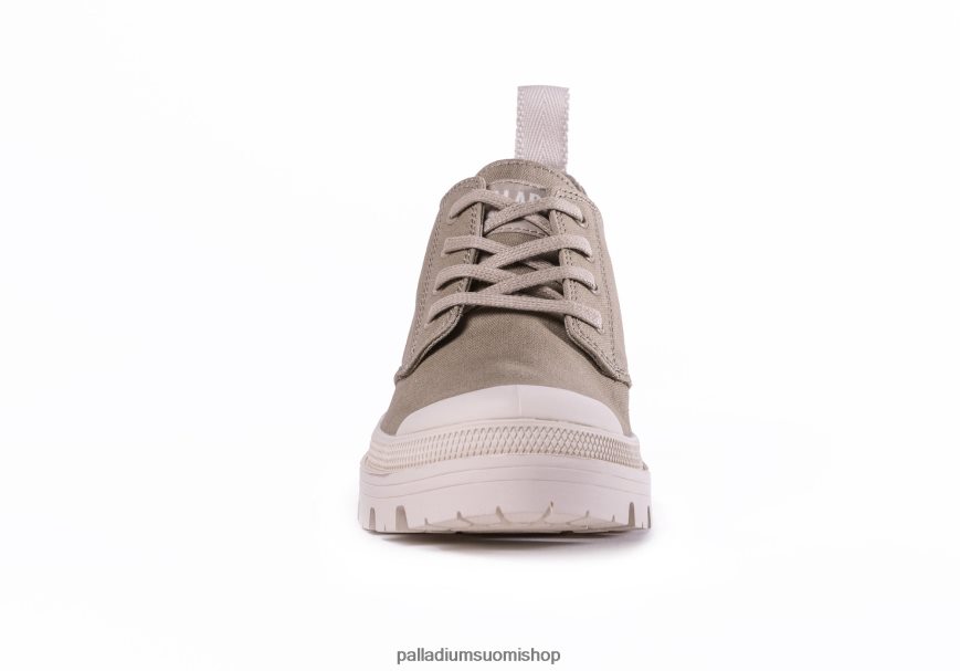 vaalean harmaa kenkiä Palladium naiset 82TR28276 pallabase twill lo