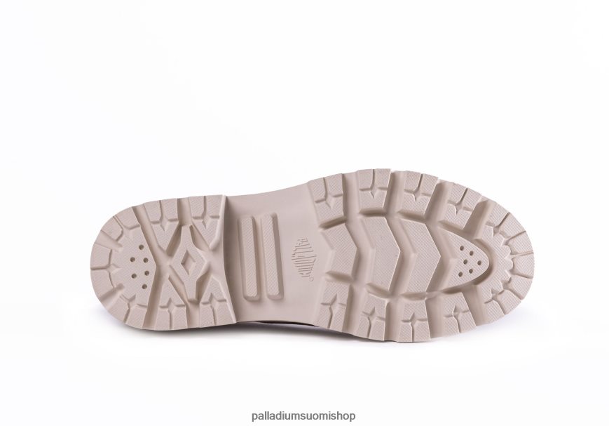 vaalean harmaa kenkiä Palladium naiset 82TR28276 pallabase twill lo