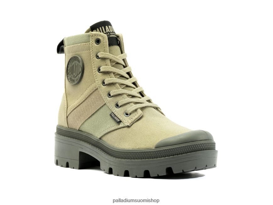 vetiver saappaat Palladium naiset 82TR28216 pallabase hei armeija