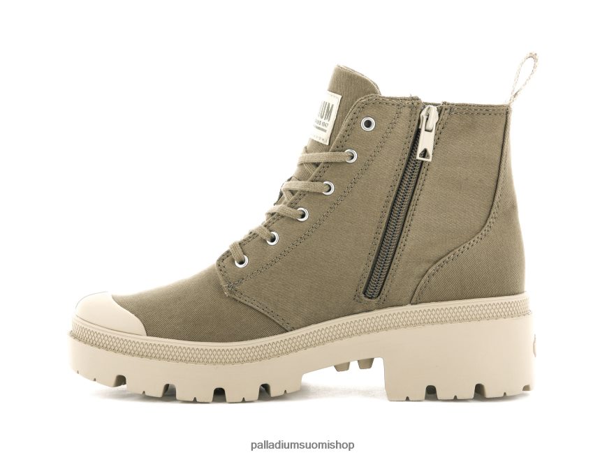 voipähkinä saappaat Palladium naiset 82TR28263 pallabase twill